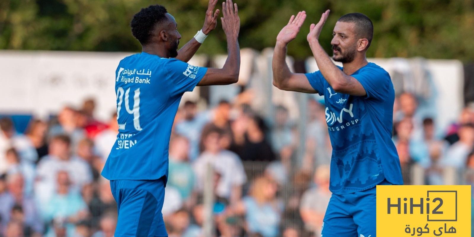 ودياً.. الهلال يهزم بالينجن بنتيجة (6-1)