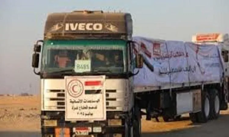 أخبار إيجابية حول وصول المساعدات المصرية إلى غزة