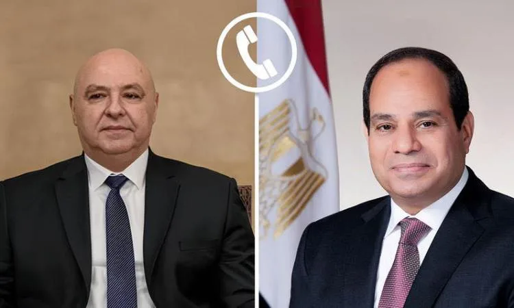 الرئيس السيسي ي reaffirm دعم مصر القوي لسيادة لبنان وسلامة أراضيه ووحدته.