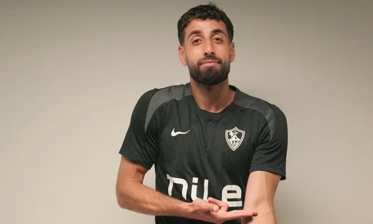الزمالك يبرم صفقة مع الفلسطيني عدي الدباغ، مهاجم نادي شارلروا البلجيكي.
